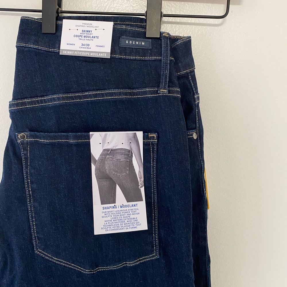 H&M shaping high waist skinny jeans | Size 34/30